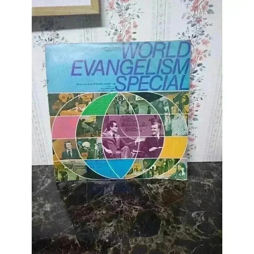 World Evangelism Special - Jack McAlister & Johnny Lee LP Every Home For Christ